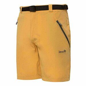 Izas Men's Rock Hiking Shorts Gold Honey Size S STRETCH NWT Summer Vacation